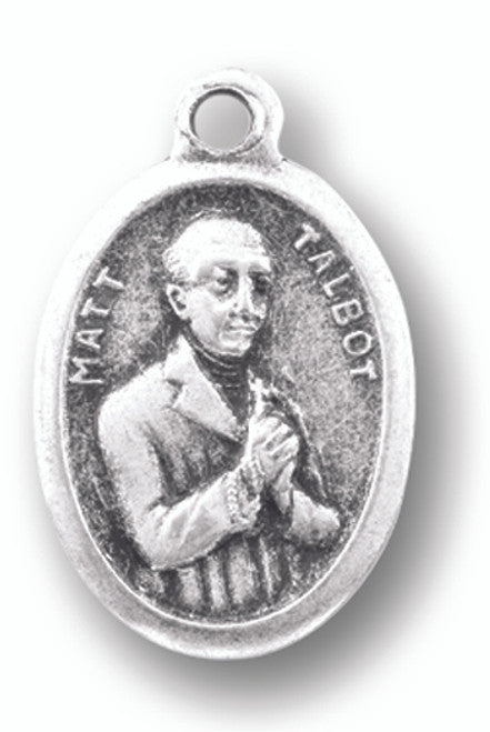 Venerable Matt Talbot Oxidized Medal, Patron of Alcoholism 1086-499