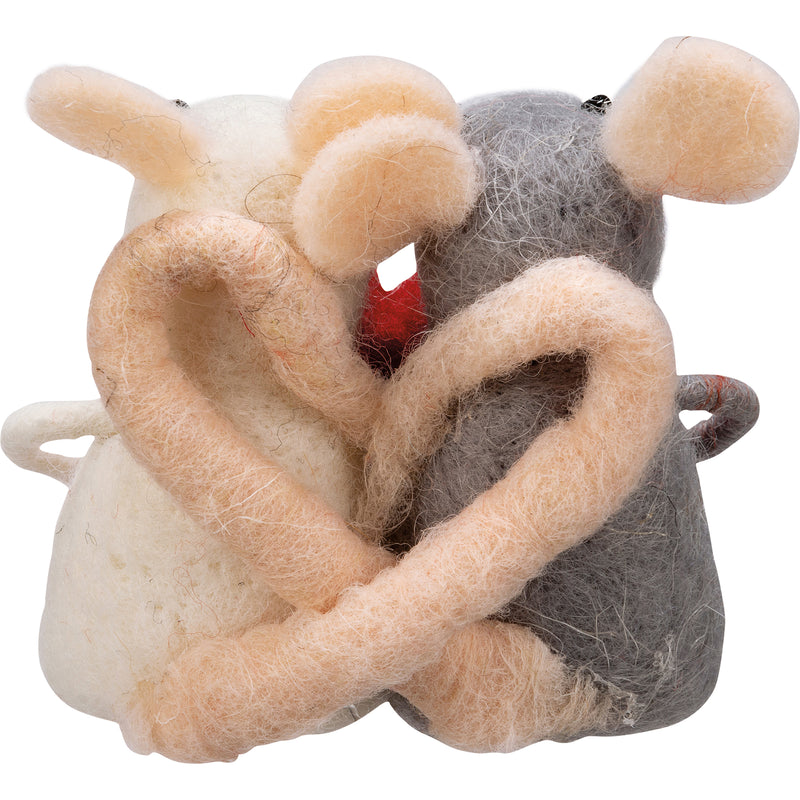 Mouse Couple Critter  (Pack of 4)