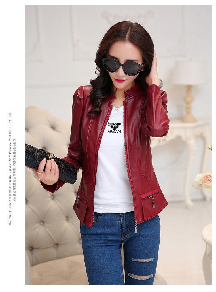 Locomotive leather jacket