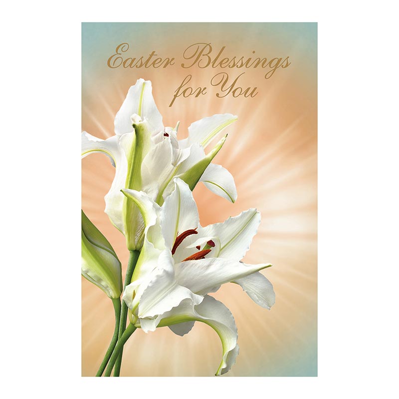 Greeting Card - Easter Blessings