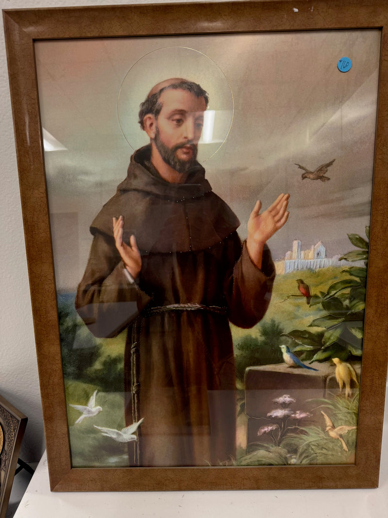 St Francis Framed Poster Art