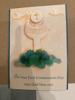 First Communion Greeting Card