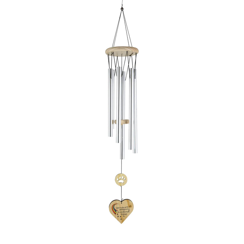 Rainbow Bridge Pet Windchime