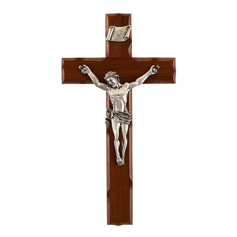 Notched Edge Crucifix